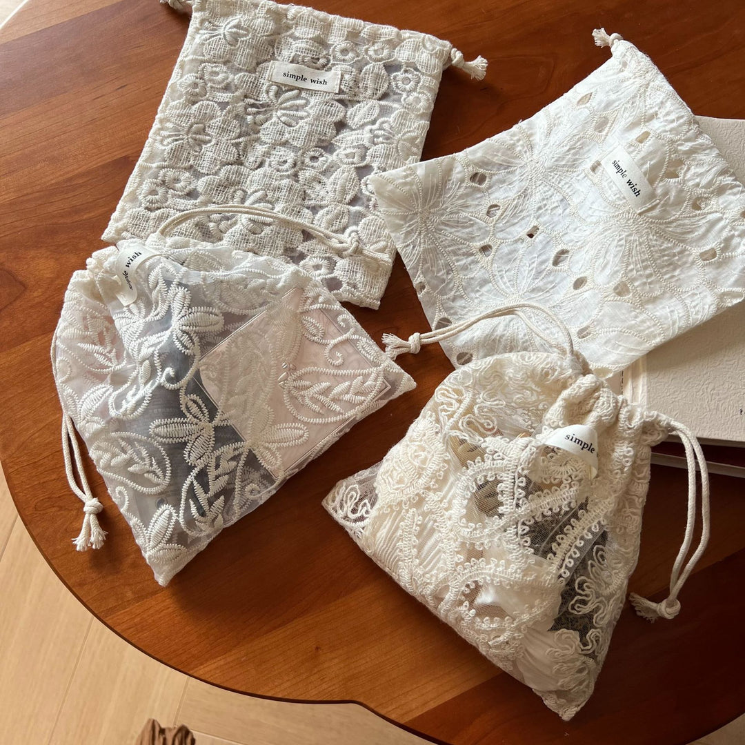 刺繍デザインポーチ