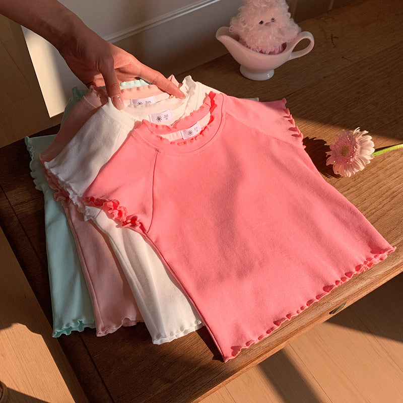 【90-140】シンプルメロウTシャツ