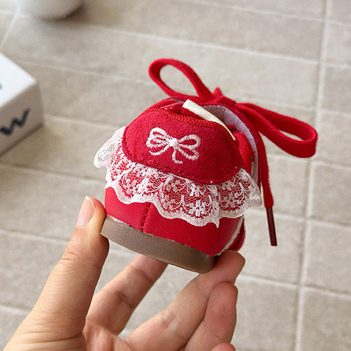 【13.5-20.0】レースデザインスニーカー