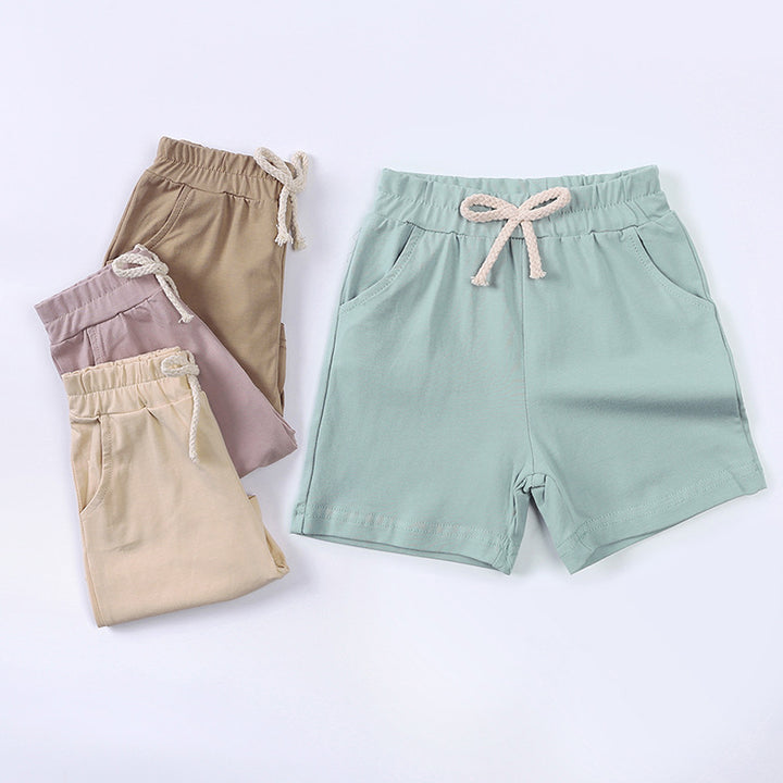 【80-120】シンプルショートパンツ