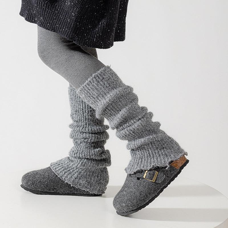 シンプルレッグウォーマー