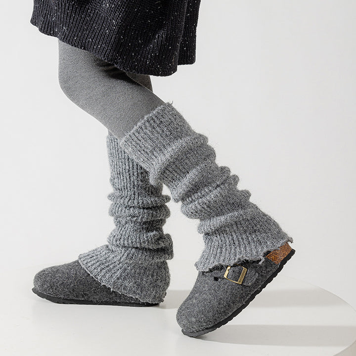 シンプルレッグウォーマー