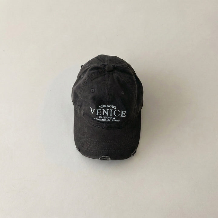 【50-53cm】ユーズド加工風VENICEキャップ