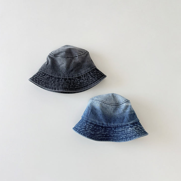 【48-51cm】シンプルデニムバケットハット