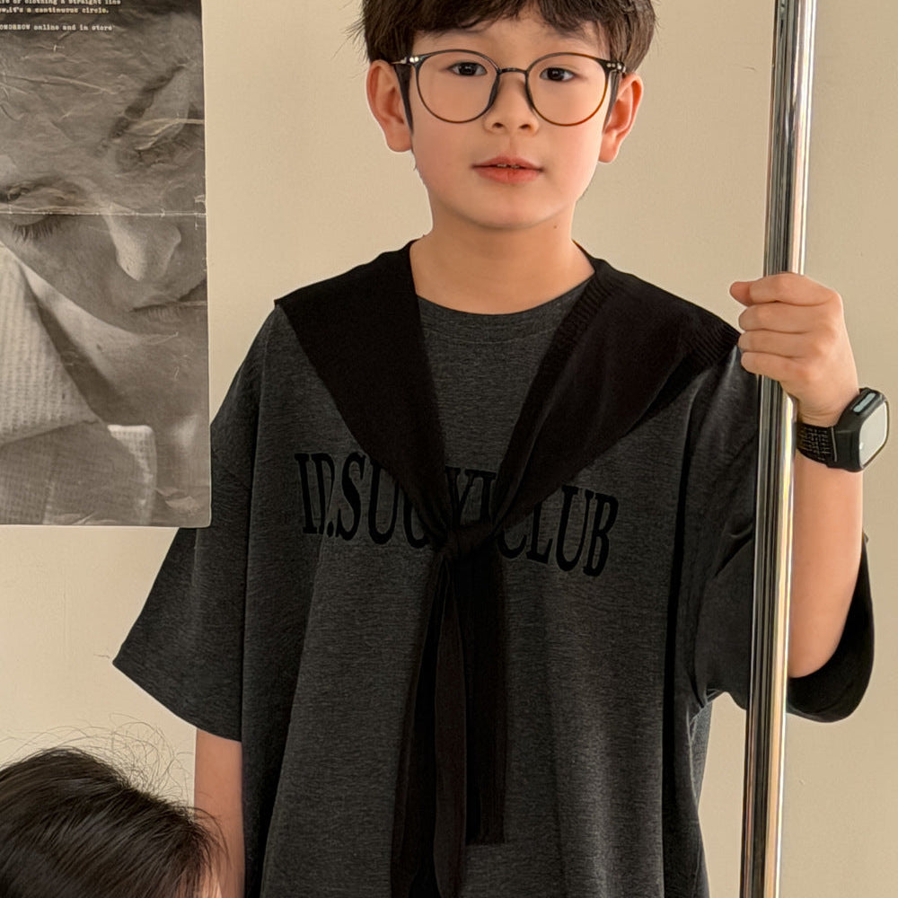 【100-150】ショールデザインTシャツ