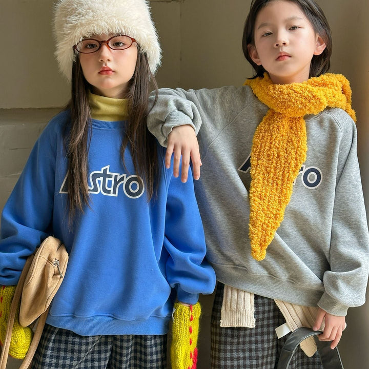 【90-150】Astro裏起毛トレーナー