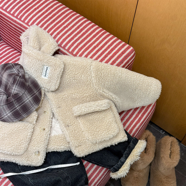 【80-130】マフラー付きボアジャケット