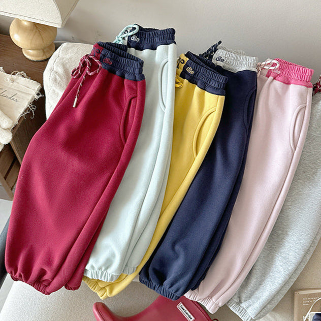【90-150】ウエストデザインリラックスパンツ