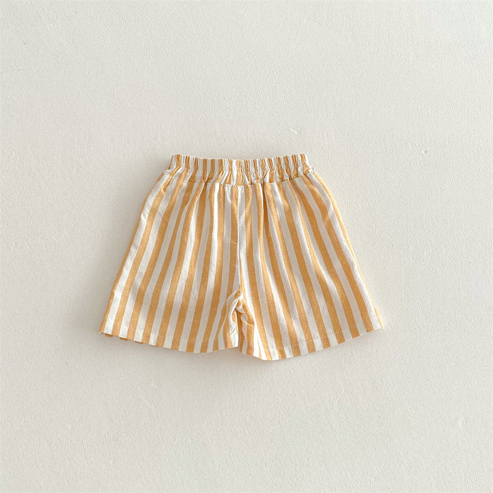 【73-120】総柄ショートパンツ