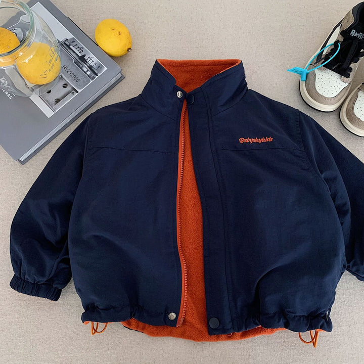 【90-140】リバーシブルブルゾン