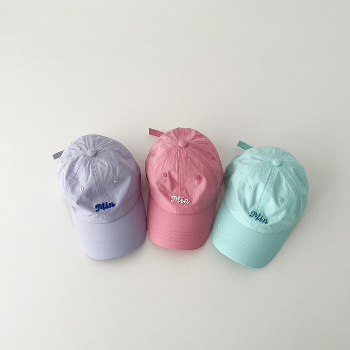 【50-53cm】Min刺繍キャップ