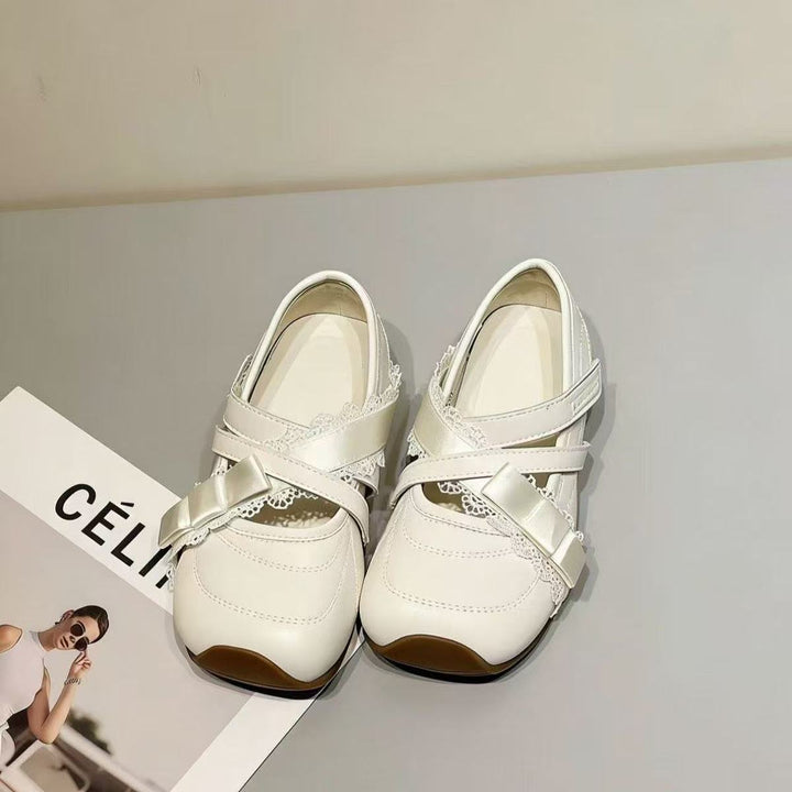 【16.5-22.0】キュートデザインバレエシューズ