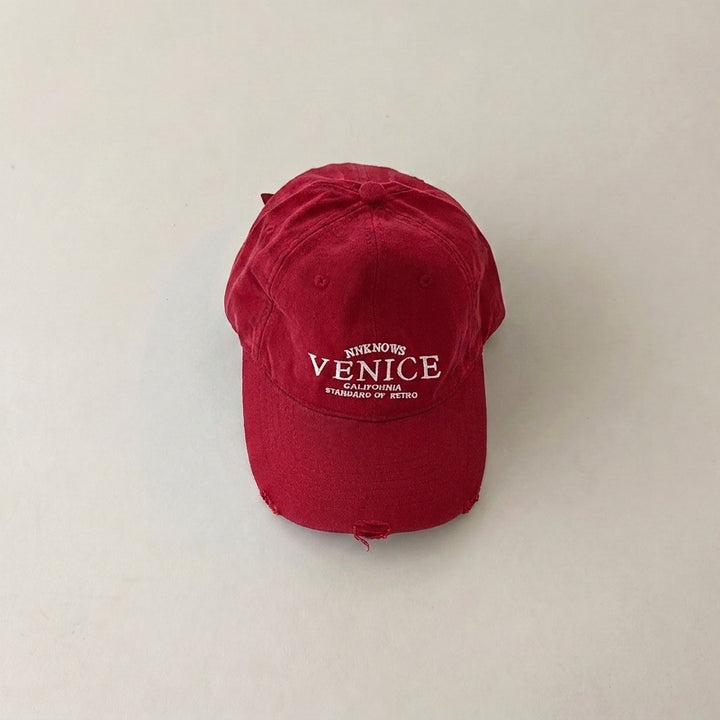 【50-53cm】ユーズド加工風VENICEキャップ
