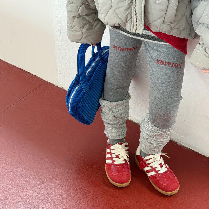 【80-130】裏起毛レッグウォーマー付きレギンス