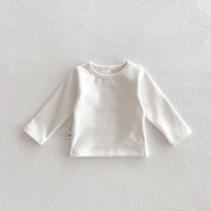 【73-90】シンプルロングTシャツ