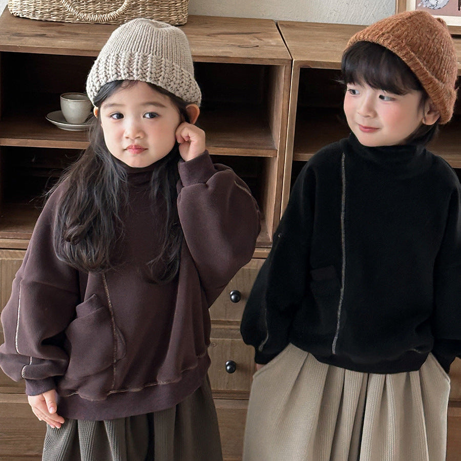 【80-140】ポケットデザインプルオーバー