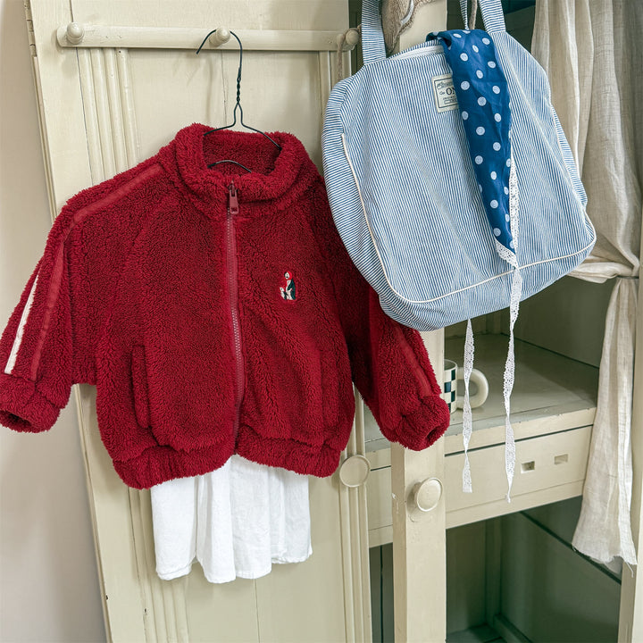 【80-130】サイドラインフリースジャケット