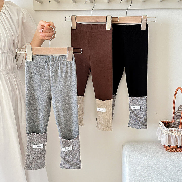 【90-150】レッグウォーマー風レギンス