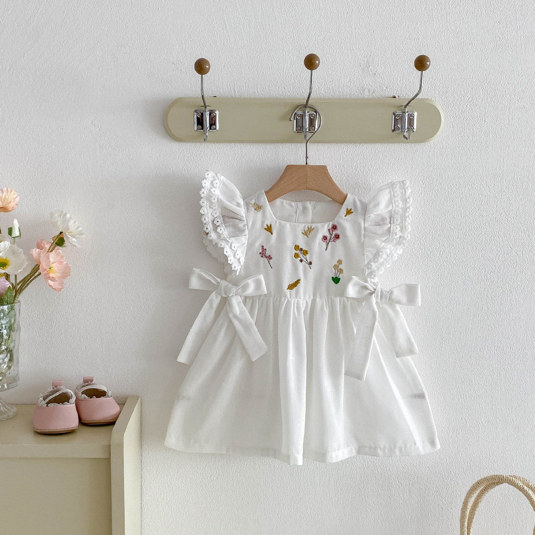 【73-110】ウエストリボンキュートワンピース