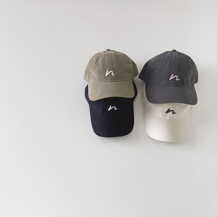 【52-54cm】ワンポイントデザインキャップ