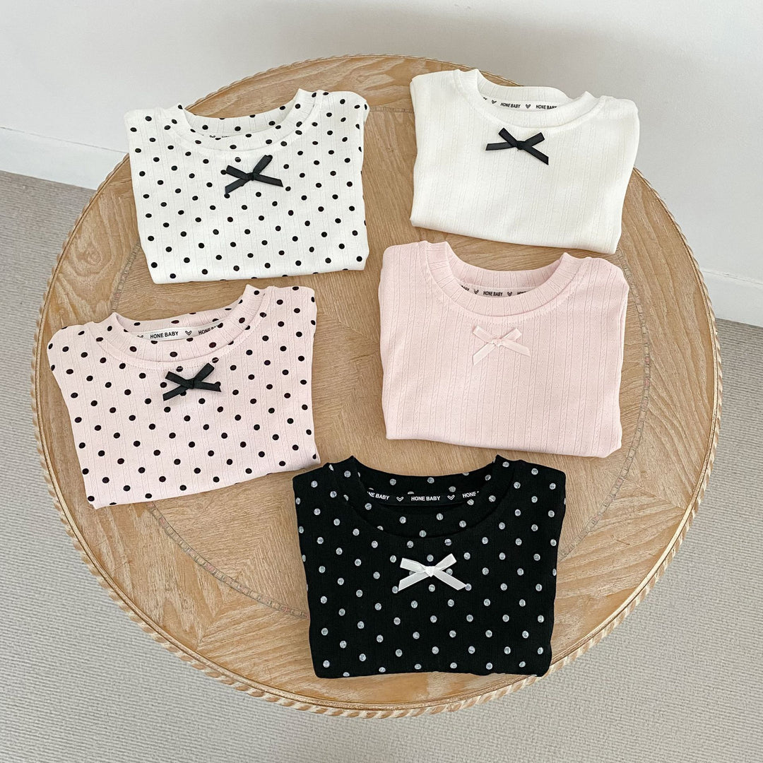 【73-130】フロントリボンTシャツ