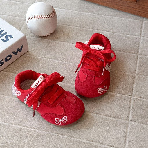 【13.5-20.0】レースデザインスニーカー