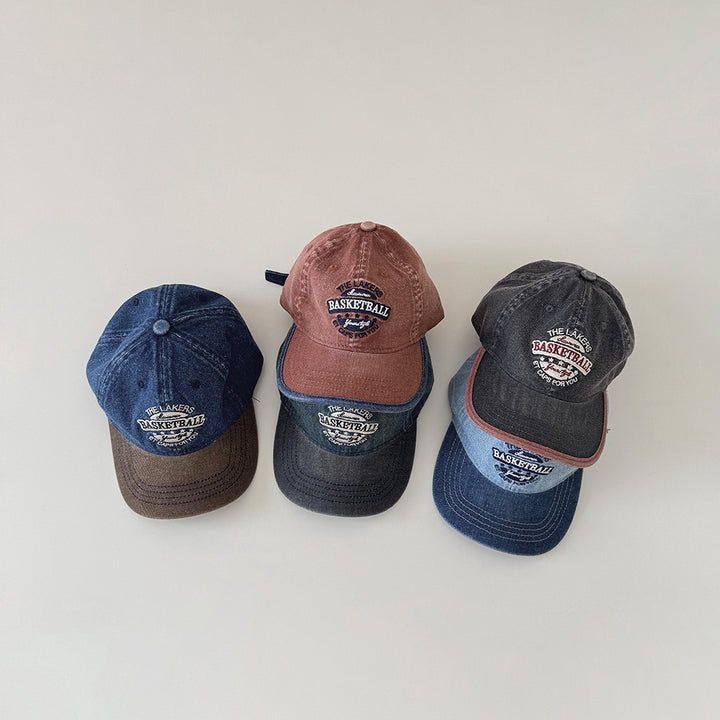 【52-56cm】ロゴ刺繍デザインキャップ