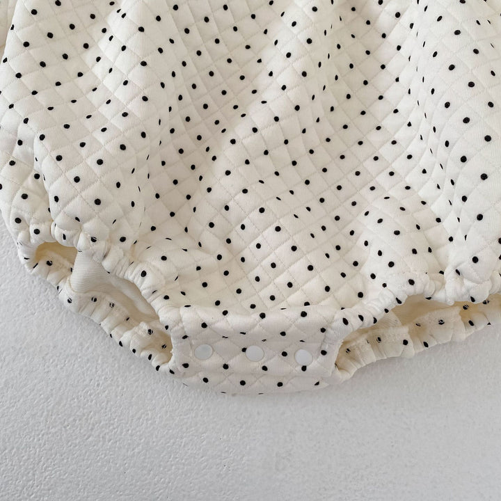 【73-100】襟付きパターンプリントロンパース