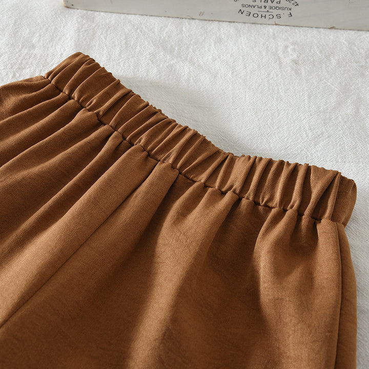 【100-140】フリルノースリーブ×ロングパンツセット