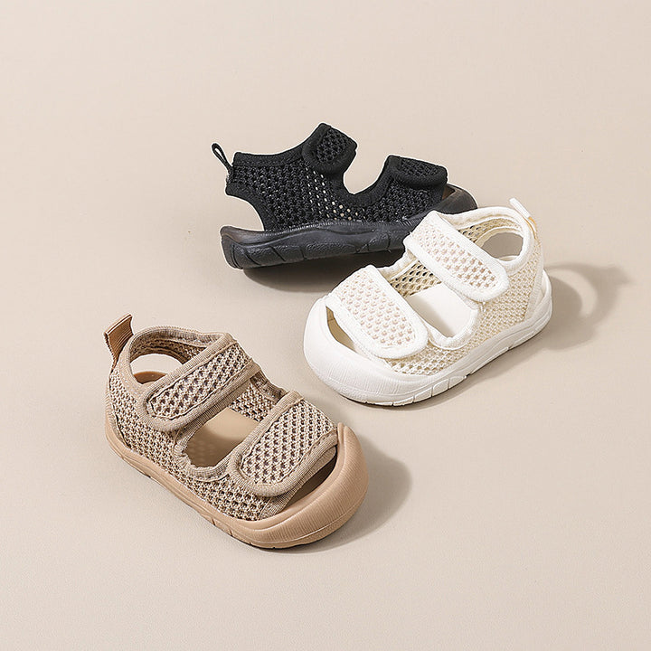 【11.5-15.5】ダブルベルトメッシュサンダル