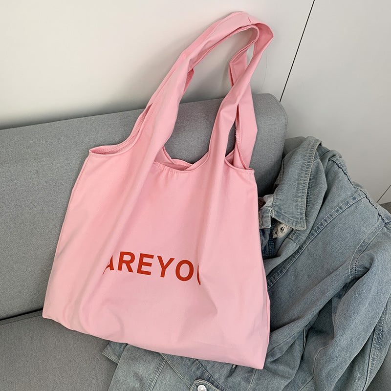 フロントロゴショルダーバッグ