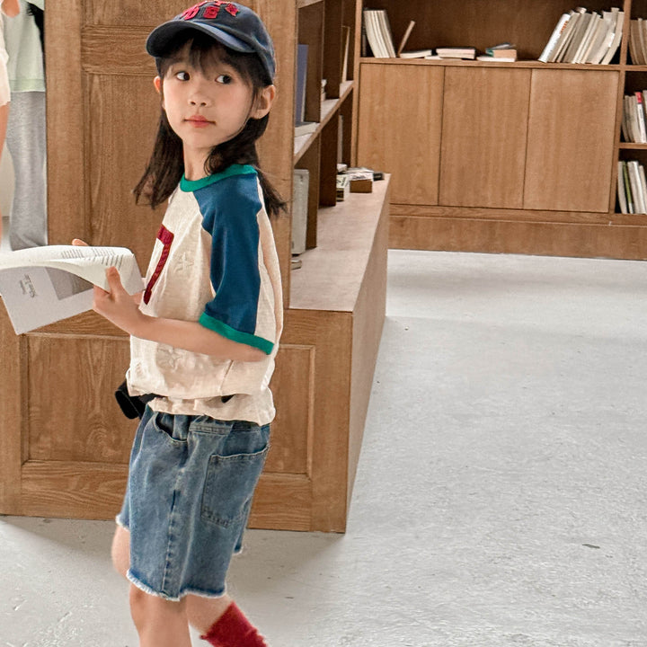 【80-130】スター＆７Tシャツ