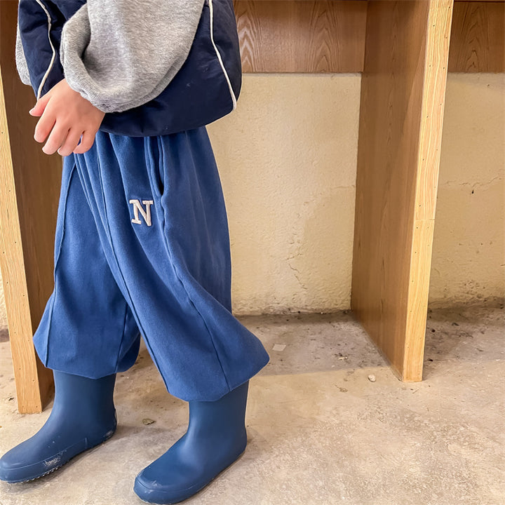 【80-130】ワンポイントNスウェットパンツ