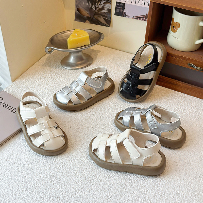 【13.5-19.0】シンプルグルカサンダル