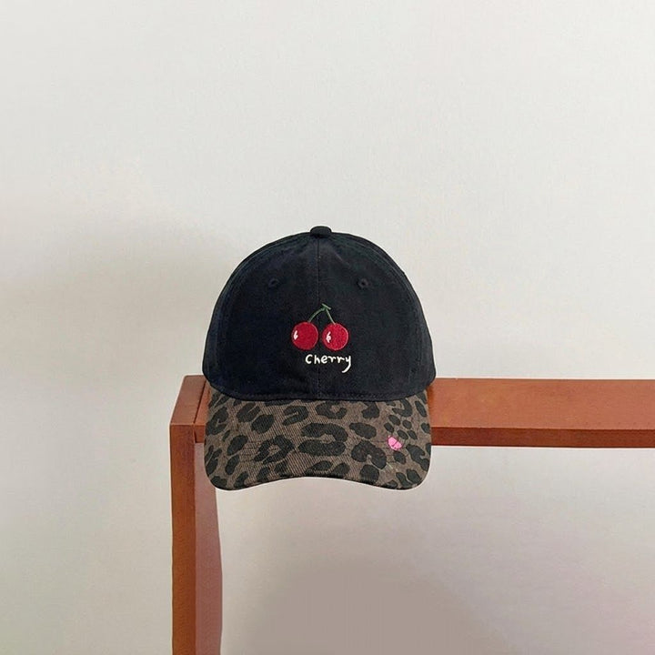 【52-54cm】レオパード柄キャップ