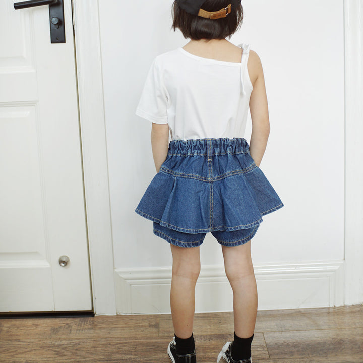【90-150】ワンショルダーTシャツ