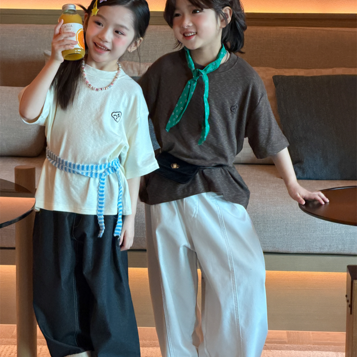 【90-150】ワンポイントデザインＴシャツ