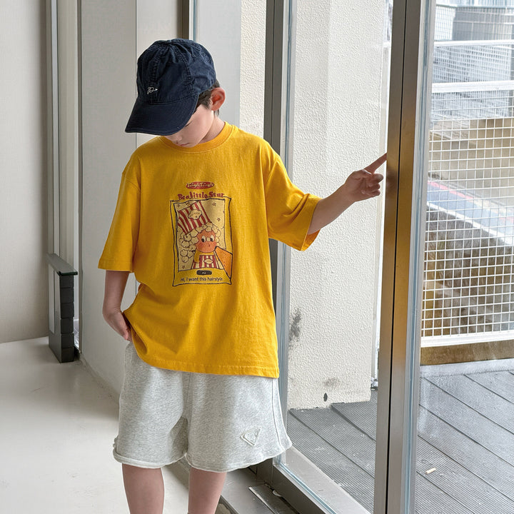 【90-150】プリントデザインTシャツ