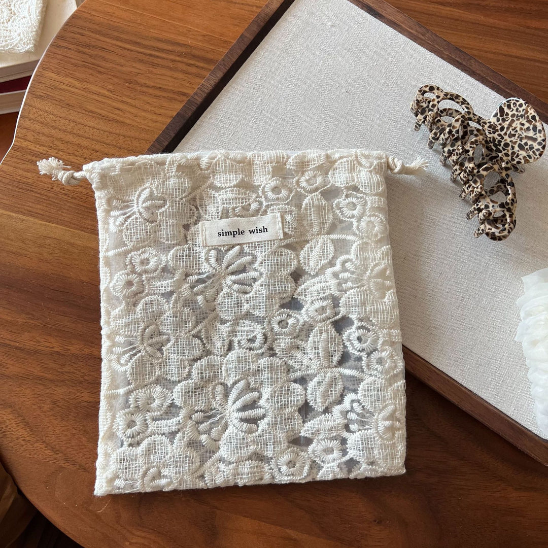 刺繍デザインポーチ