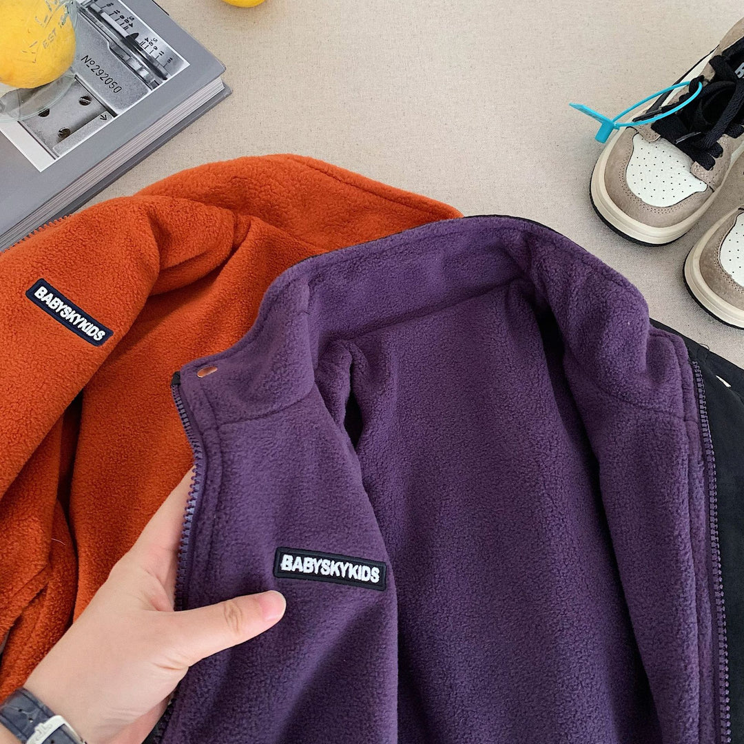 【90-140】リバーシブルブルゾン