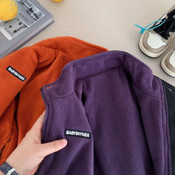 【90-140】リバーシブルブルゾン