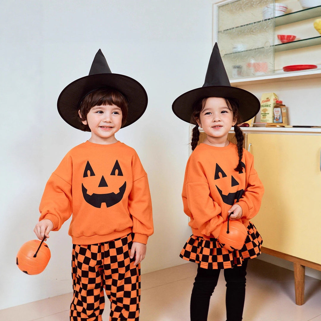 【80-120】ハロウィンパンプキンセットアップ