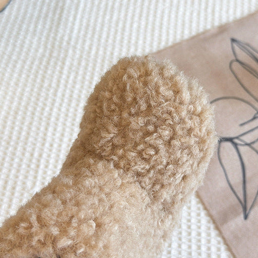 【13.5-21.0】ふわもこショートブーツ