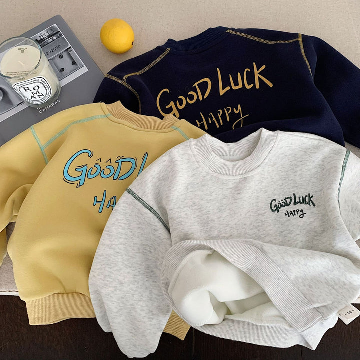 【90-140】GOOD LUCKトレーナー