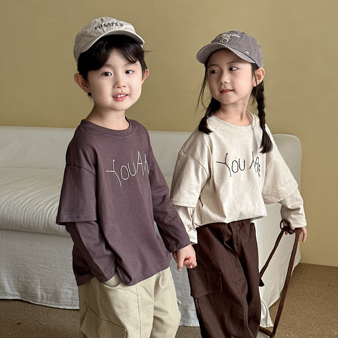 【80-150】YOU AREロングTシャツ