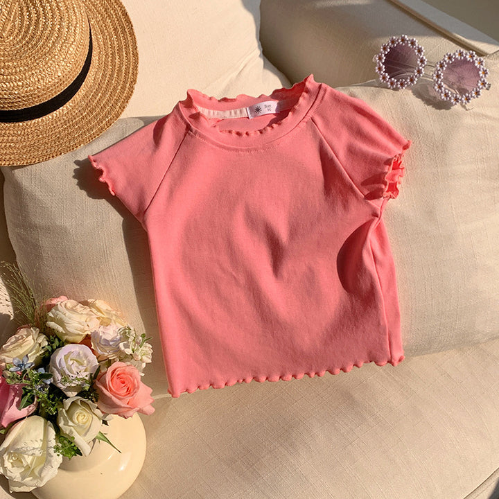 【90-140】シンプルメロウTシャツ