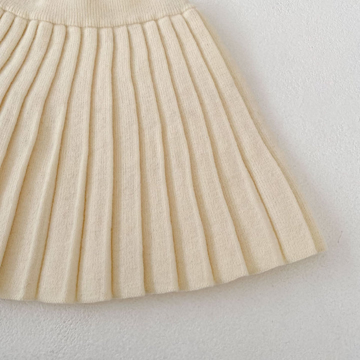 【73-130】ニットプリーツスカート