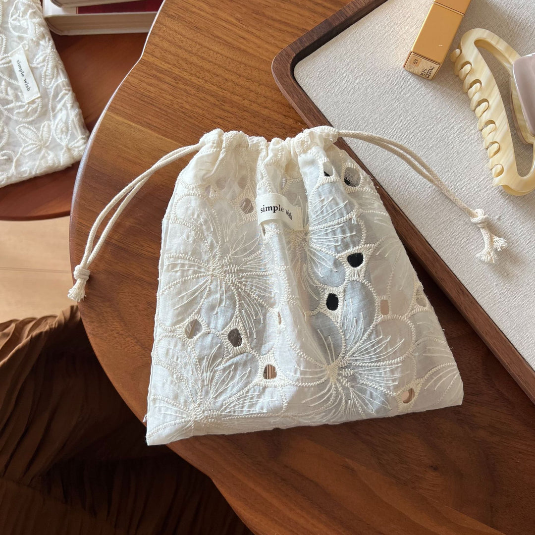 刺繍デザインポーチ