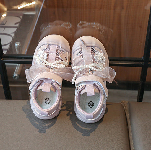 【16.0-21.5】デコラティブメッシュスニーカー