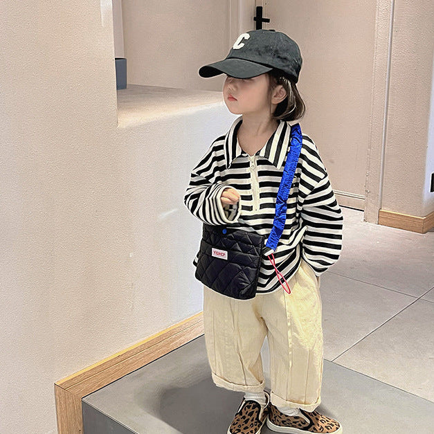 カラフルショルダーキルティングバッグ